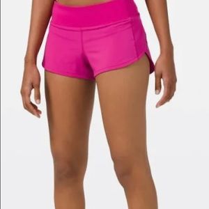 Lululemon pink running shorts sz 4